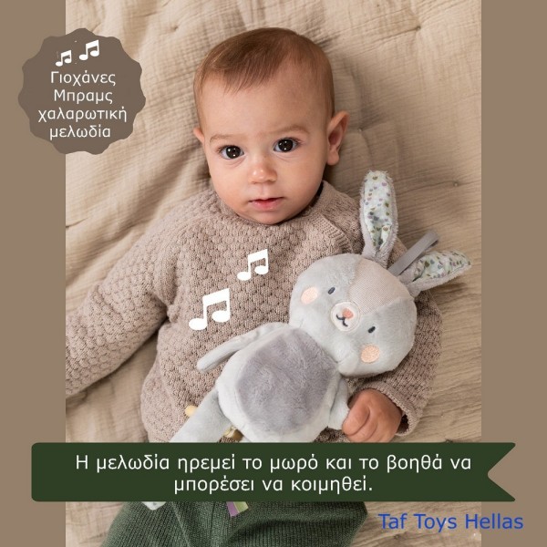 URBAN GARDEN RYLEE MUSICAL BUNNY ΜΟΥΣΙΚΟ ΛΑΓΟΥΔΑΚΙ