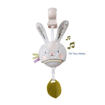 URBAN GARDEN BUNNY STROLLER MUSICAL TOY ΜΟΥΣΙΚΟ ΚΡΕΜΑΣΤΟ ΚΑΡΟΤΣΙ