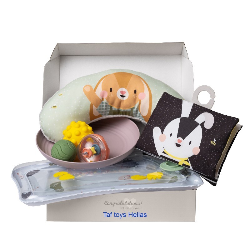 TUMMY TIME ESSENTIALS KIT ΣΕΤ ΔΩΡΟΥ ΜΕ 7 ΠΑΙΧΝΙΔΙΑ ΑΝΑΠΤΥΞΗΣ