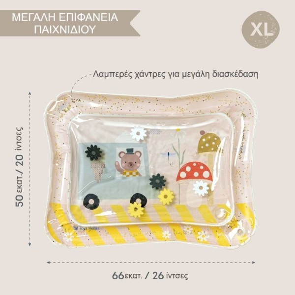 ICE CREAM BEAR WATER MAT