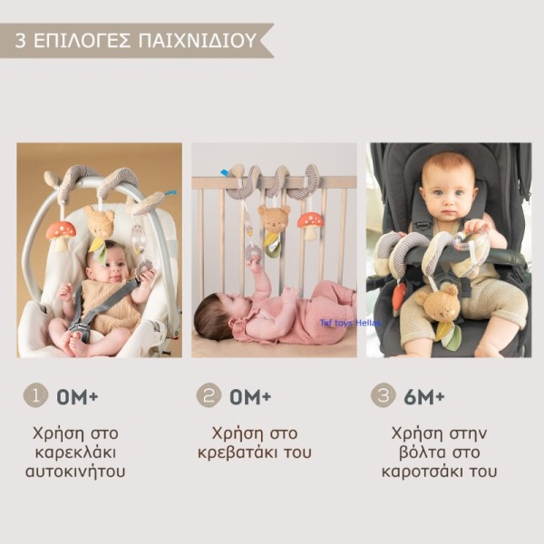 Σπιράλ Δραστηριοτήτων Taf Toys Bear Hug Spiral