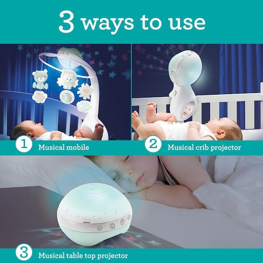 3 IN 1 PROJECTOR MUSICAL MOBILE (ΜΕΝΤΑ)