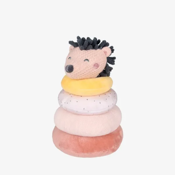 Stacking tower toy Hedge-hugs