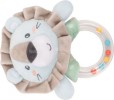Plush rattle toy Jungle King