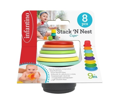 Στοιβαζομενα κυπελλα STACK'N NEST CUPS