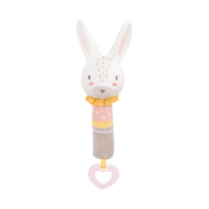 Squeaker toy with teether Rabbits in Love