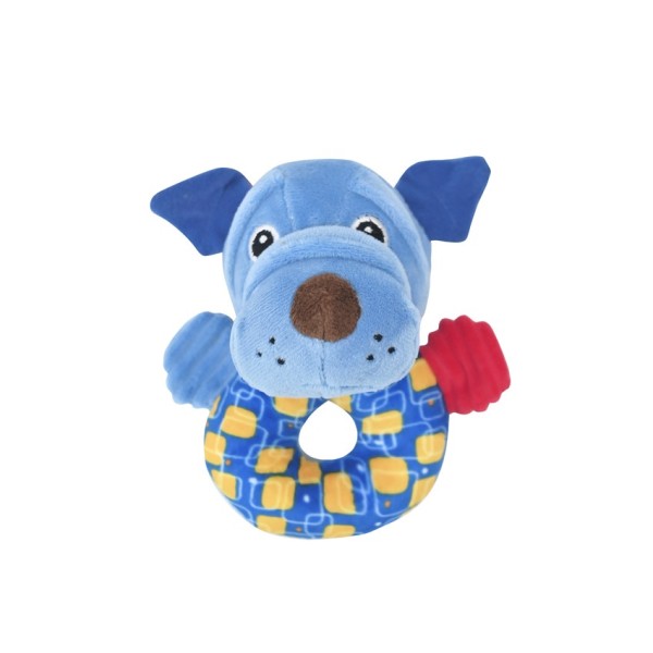 Κουδουνίστρα υφασμάτινη DOG BLUE