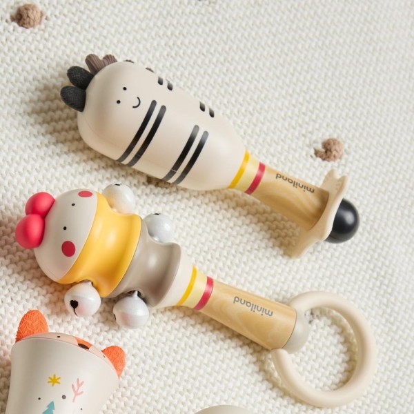 ΜΟΥΣΙΚΗ ΚΟΥΔΟΥΝΙΣΤΡΑ - ZEBRA RATTLE - Miniland