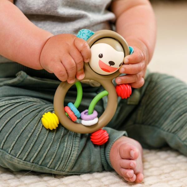 Κουδουνίστρα Αισθήσεων Infantino Busy Lil' Sensory Rattle - INFANTINO