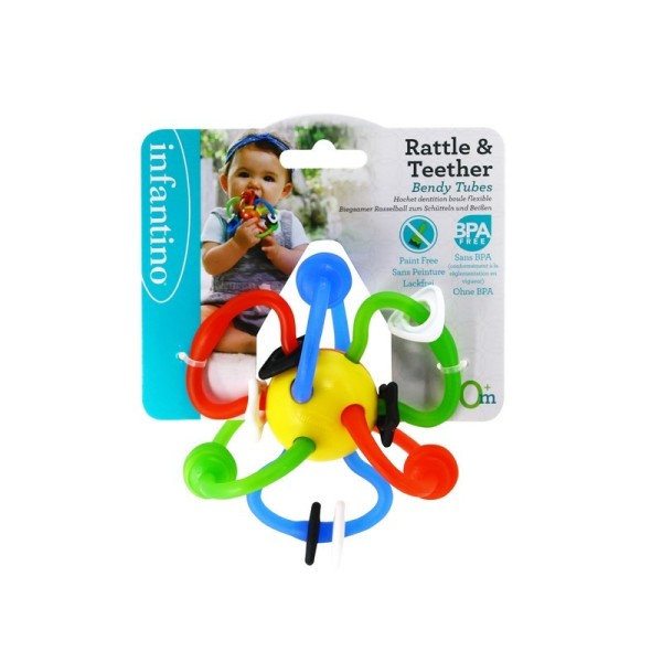 RATTLE & TEETHER BENDY TUBES