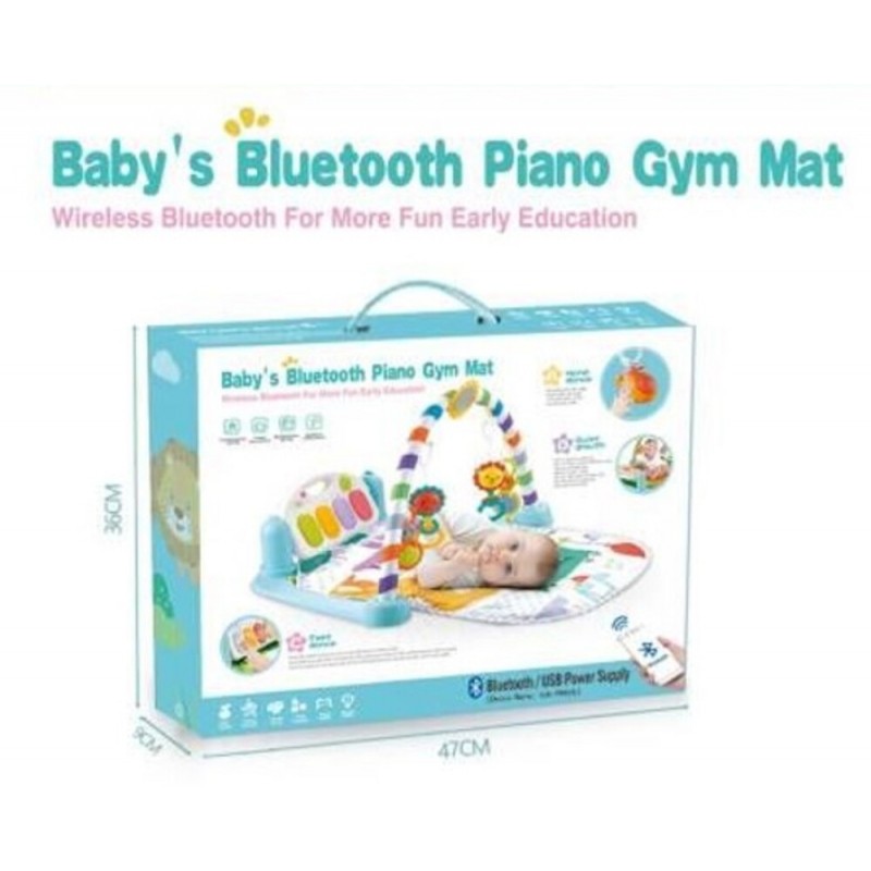 Βρεφικό γυμναστήριο Bluetooth Lazarid Ροζ