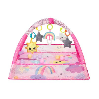 Playmat with 18 balls Pink Sky