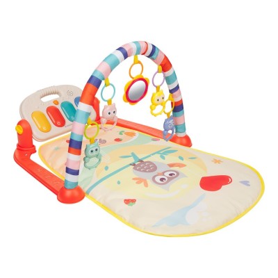 Χαλάκι δραστηριοτήτων Happy Owl Πορτοκαλί