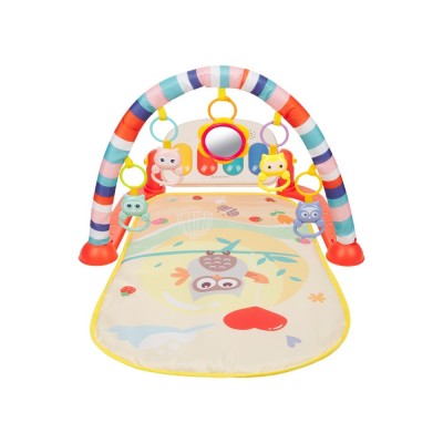 Χαλάκι δραστηριοτήτων Happy Owl Πορτοκαλί