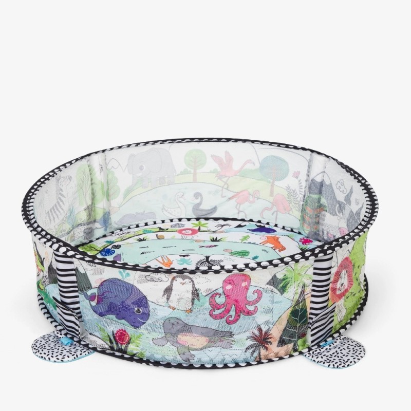 Χαλάκι δραστηριοτήτων με 30 μπάλες Animals World