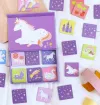 Παιχνίδι μνήμης και αντιστοίχισης Unicorn dreams 3 ετών