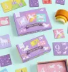 Παιχνίδι μνήμης και αντιστοίχισης Unicorn dreams 3 ετών