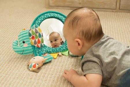 Go Gaga Elephant Activity Mirror - INFANTINO Go Gaga Elephant Activity Mirror - INFANTINO