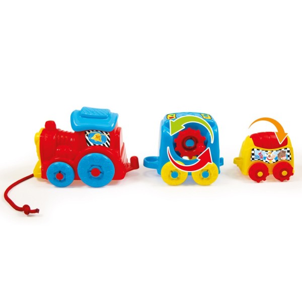 Baby Clementoni Disney Baby Βρεφικό Παιχνίδι Τρενάκι Pull Along Για 10+ Μηνών