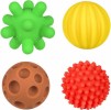 TULLO ΠΑΙΧΝΙΔΙ ΑΙΣΘΗΣΕΩΝ SENSORY BALLS 4 ΤΜΧ