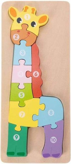 Παζλ Καμηλοπάρδαλη Wooden Free2Play Παζλ Καμηλοπάρδαλη Wooden Free2Play
