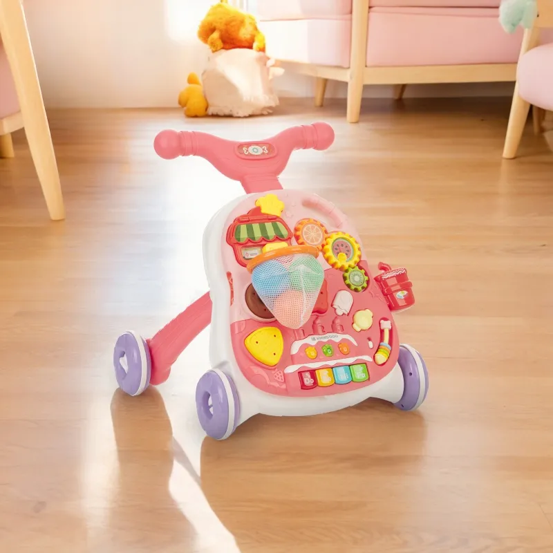 Push Walker 2in1 Candy Party Pink
