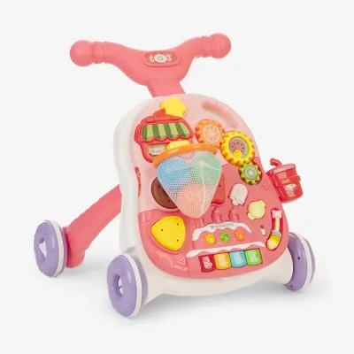 Push Walker 2in1 Candy Party Pink