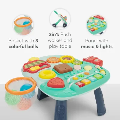 Push Walker 2in1 Candy Party Mint Push Walker 2in1 Candy Party Mint