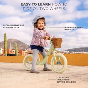 Balance bike RAPID 2 BLUE BREEZE