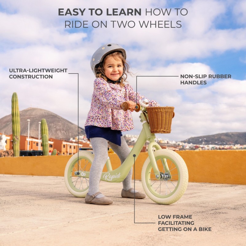 Balance bike RAPID 2 BLUE BREEZE