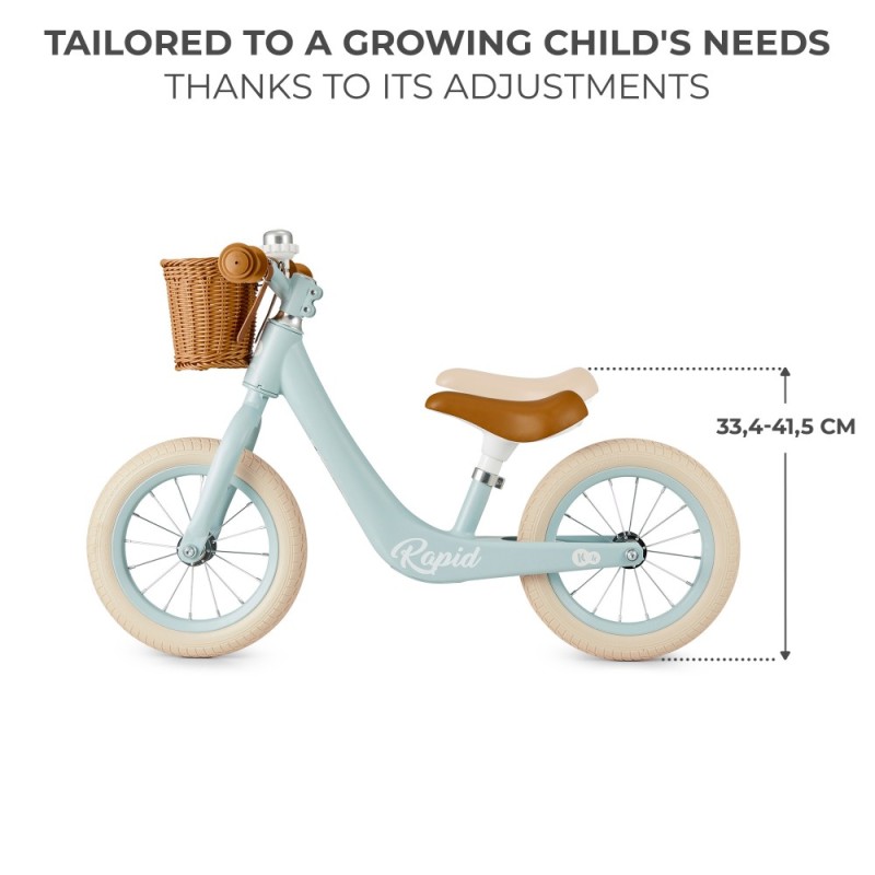 Balance bike RAPID 2 BLUE BREEZE
