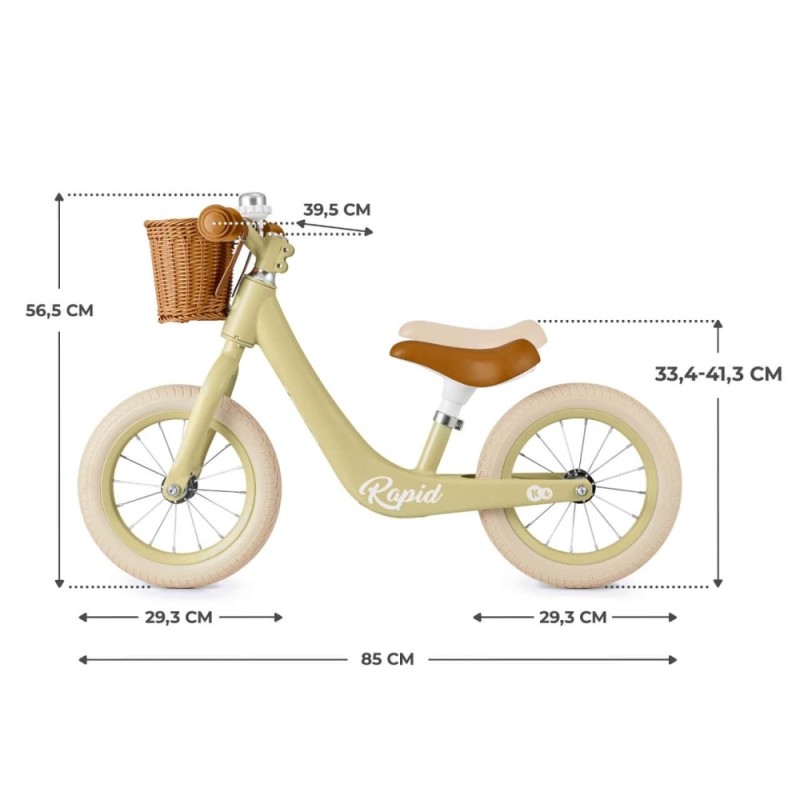 Balance bike RAPID 2 SAVANNAH GREEN Balance bike RAPID 2 SAVANNAH GREEN