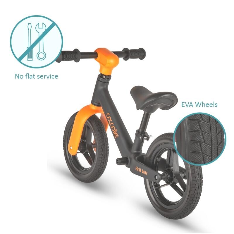 Ποδήλατο ισορροπίας Coccolle First Way Orange Shadow