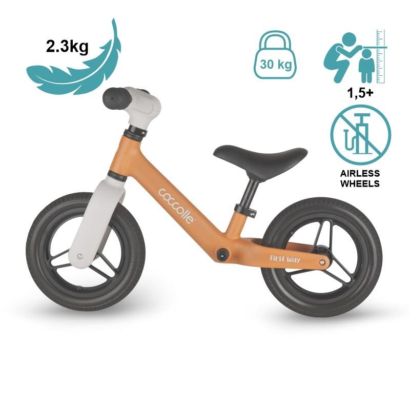 Ποδήλατο ισορροπίας Coccolle First Way Cookie Beige