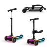 Πατίνι τρίτροχο 2σε1 RAKET UP Black LED scooter Πατίνι τρίτροχο 2σε1 RAKET UP Black LED scooter