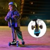 Πατίνι τρίτροχο 2σε1 RAKET UP Black LED scooter Πατίνι τρίτροχο 2σε1 RAKET UP Black LED scooter