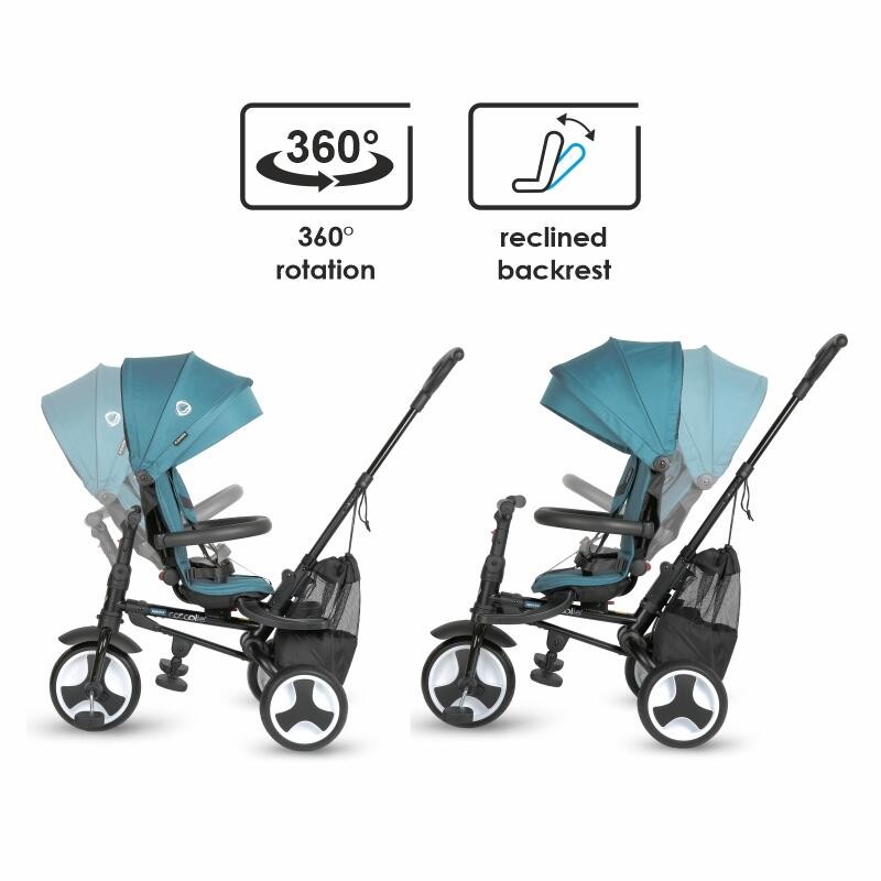 COCCOLLE SPECTRA PLUS ATLANTIC BLUE ULTRAFOLTABLE TRICYCLE ΤΡΙΚΥ