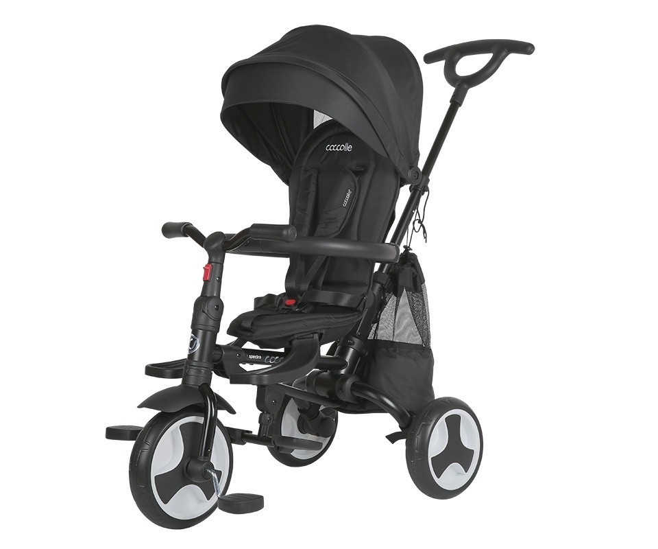 COCCOLLE SPECTRA PLUS JET BLACK ULTRAFOLTABLE TRICYCLE ΤΡΙΚΥΚΛΟ