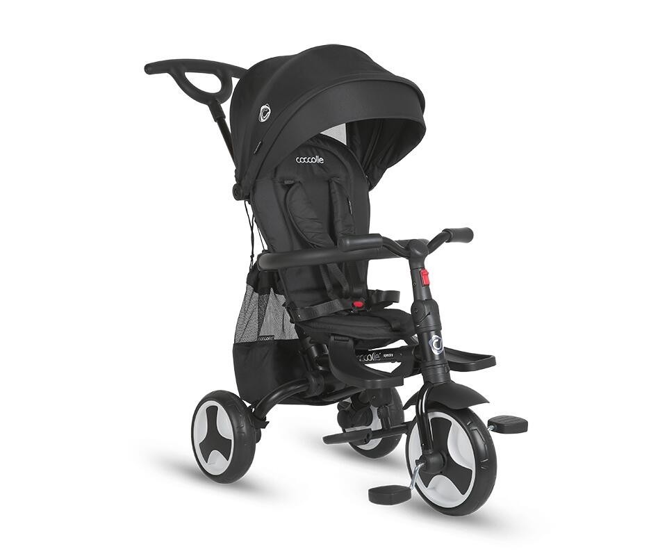COCCOLLE SPECTRA PLUS JET BLACK ULTRAFOLTABLE TRICYCLE ΤΡΙΚΥΚΛΟ