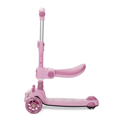FOLDABLE SCOOTER SWIFTIE UP 50 KG LED/MUSIC PINK