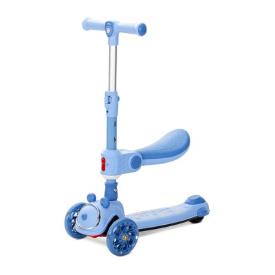 FOLDABLE SCOOTER SWIFTIE UP 50 KG LED/MUSIC BLUE