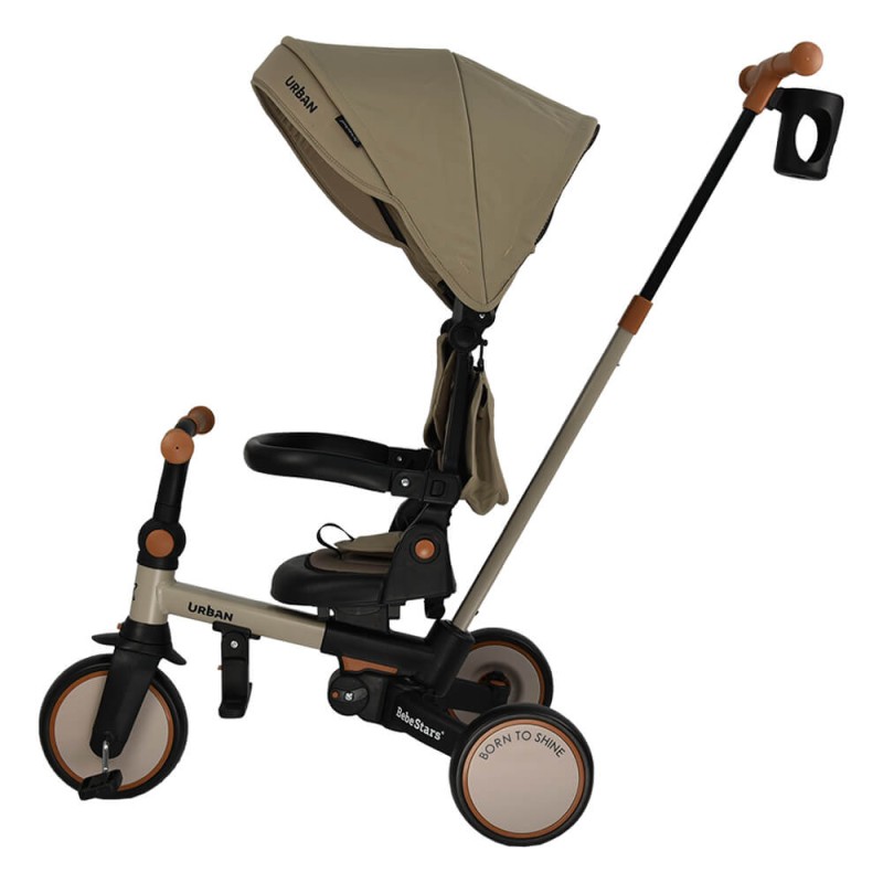 ΤΡΙΚΥΚΛΟ ΠΟΔΗΛΑΤΟ URBAN 7in1 NATURAL BEIGE