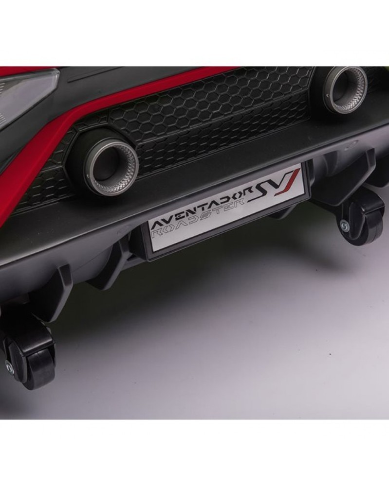 Παιδικό Αυτοκίνητο Lamborghini Aventador SVJ Original 24V Κόκκινο 