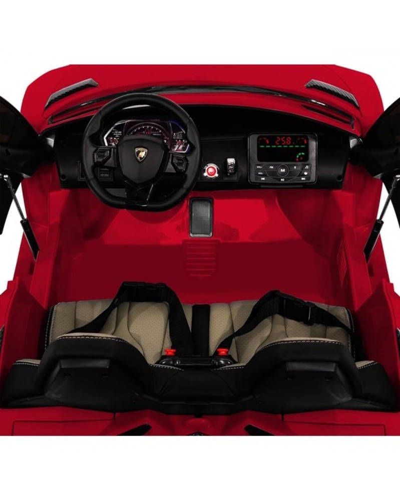 Παιδικό Αυτοκίνητο Lamborghini Aventador SVJ Original 24V Κόκκινο 