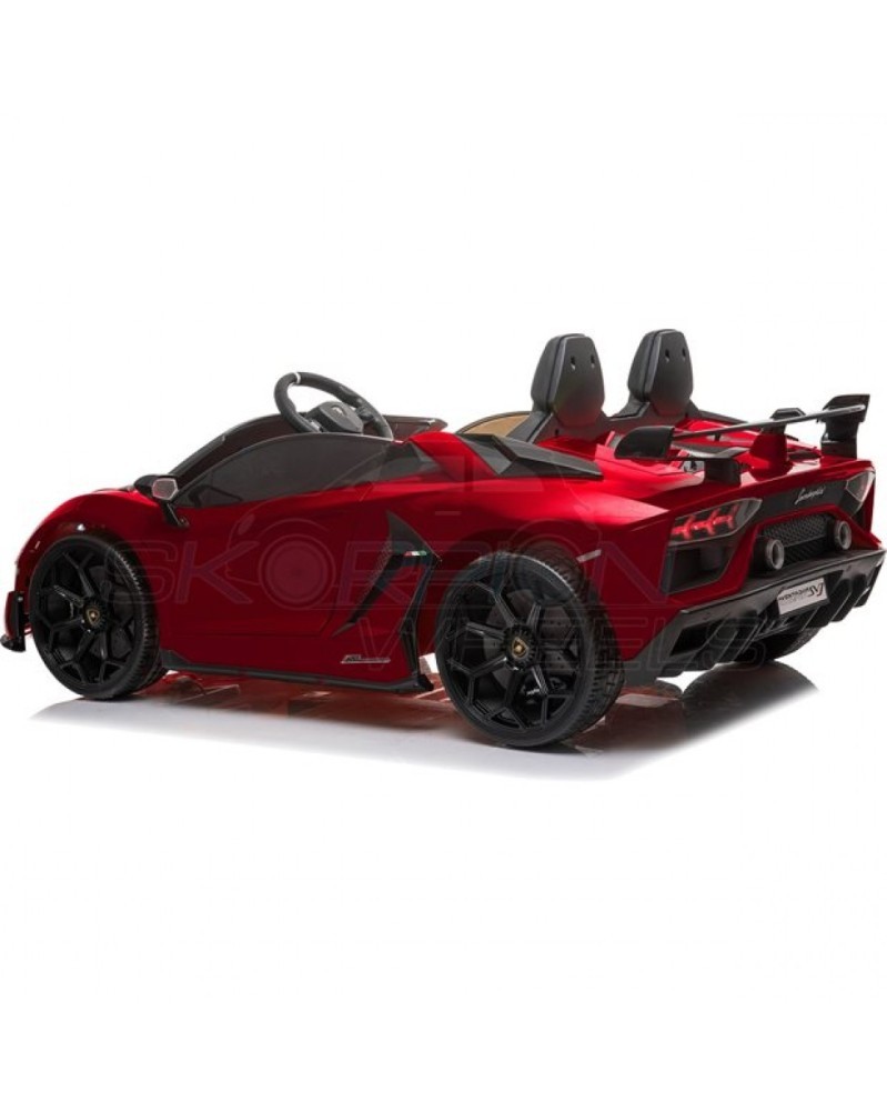 Παιδικό Αυτοκίνητο Lamborghini Aventador SVJ Original 24V Κόκκινο 