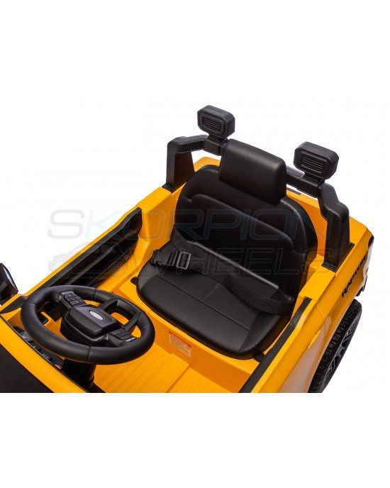 Παιδικό Αυτοκίνητο Ford F-150 Raptor 12V Original Κίτρινο