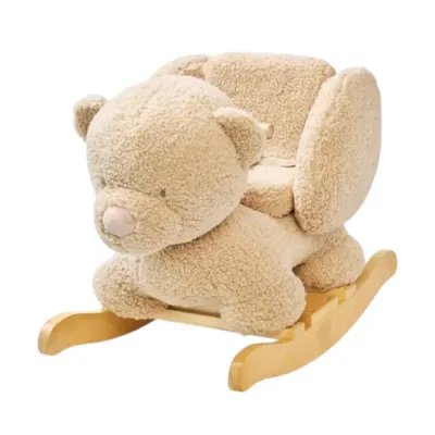 Κουνιστό αρκουδάκι Teddy μπεζ