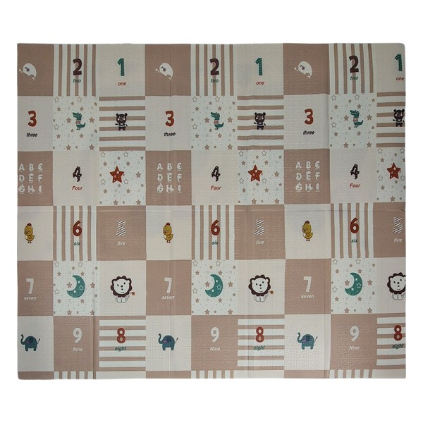 Χαλάκι δραστηριοτήτων διπλής όψης Boho 200*180*1cm   100-502