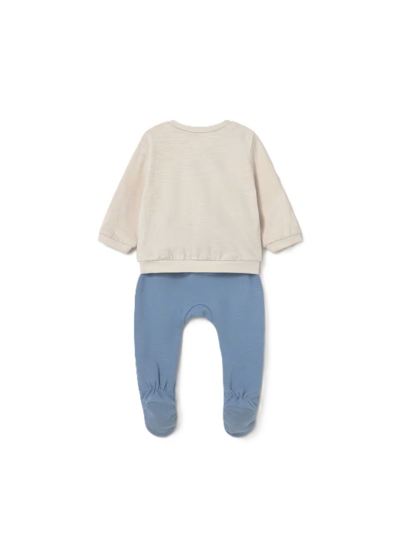 Σετ φορµα κλειστο πελµα  µπλε απαλο