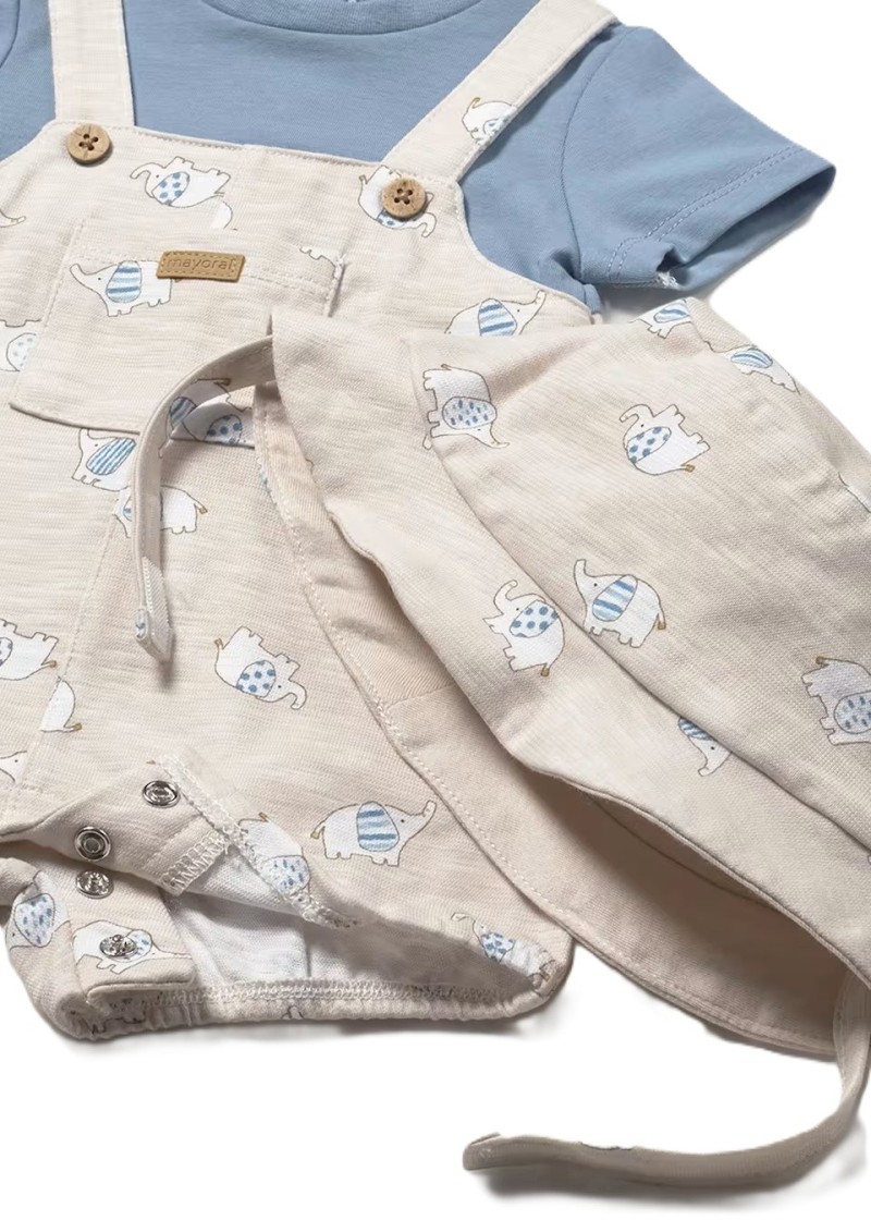 Φορµακι σαλοπετα και καπελο μπεζ απαλο